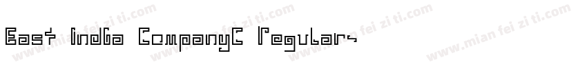 East India CompanyC Regular字体转换